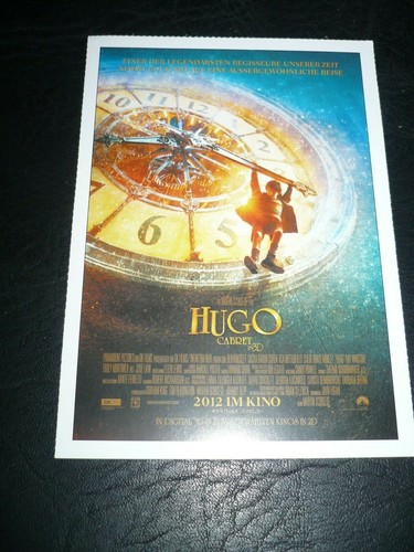 Hugo cabret film card - hugo,