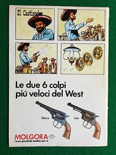 (S14) Pubblicità Advertising Clipping 23x16 cm - PISTOLE WEST MOLGORA GIOCATTOLO