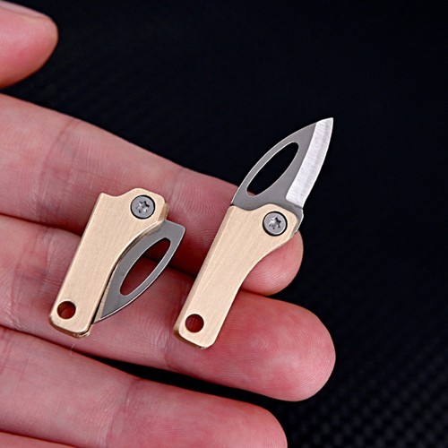 Mini coltello ottone - coltello,