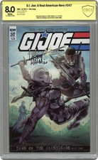 GI Joe Un Vero Eroe Americano #247A Diaz CBCS 8.0 Testimone Sig Larry Hama 2017