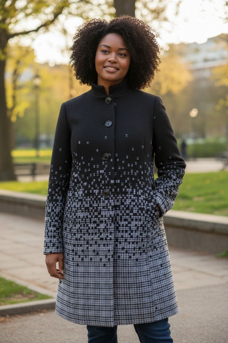 Cappotto lana donna con - cappotto,