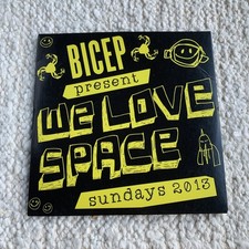 BICEP - We Love Space Ibiza. RARE DJ MAG CD (2013). Unplayed