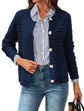 Cardigan donna maglia maglioni