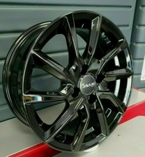 SET 4 CERCHI IN LEGA AVUS DA 15 DEDICATI PEUGEOT 206 207 208 307 4x108 et25 NERI