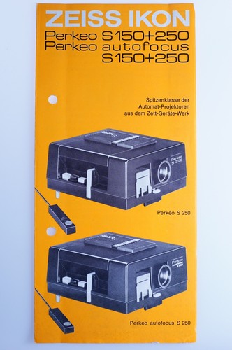 Brochure proiettore zeiss - brochure, ikon