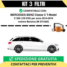 Kit 3 Filtri Tagliando per