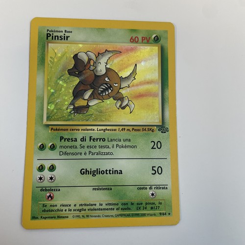 Pokemon pinsir jungle - pinsir, 9/64