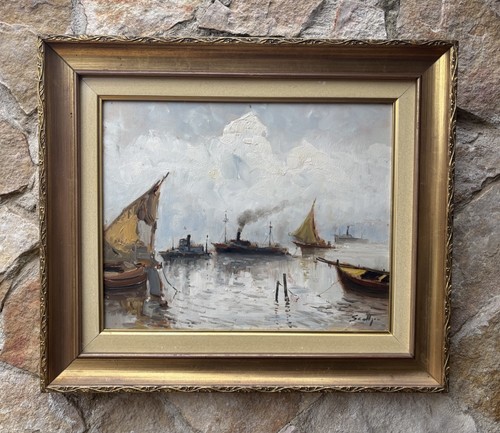 Quadro marina con - quadro, -marina
