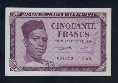 Mali franchi 1960 1 - 1960, p-1