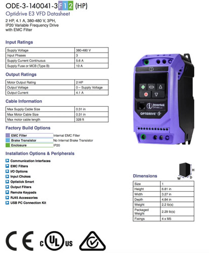 Inverter per motore