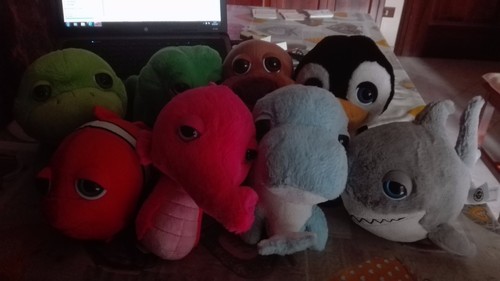 Peluche gli amici mare de - amici,