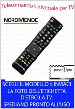 TELECOMANDO UNIVERSALE TV NORDMENDE - SCEGLI MODELLO DALLA LISTA o INVIACI FOTO