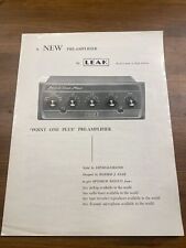 Leak Pre Amplificatore Point