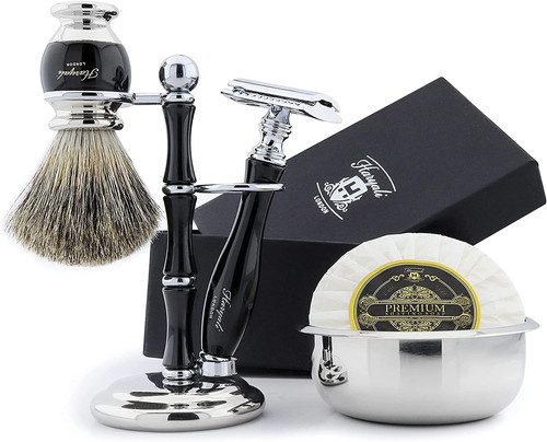 Rasoio sicurezza set fatto - rasoio,
