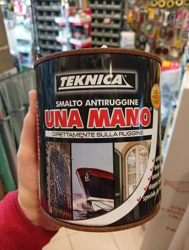 Smalto antiruggine turchese - antiruggine,