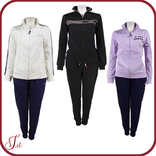 Tuta felpata donna aki cotone - donna,