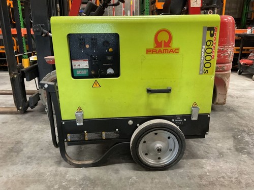 6kw pramac p6000 - 6kw, diesel