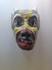 MASCHERA DANZA DIAVOLO LEGNO