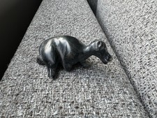 Vintage Inuit Sled Dog Or Wolf