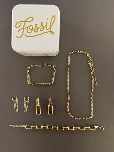 Set gioielli fossili pezzi - set,
