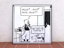 Insegna smaltata pubblicitaria