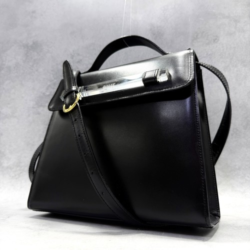 Borsa bally pelle nera con - borsa,