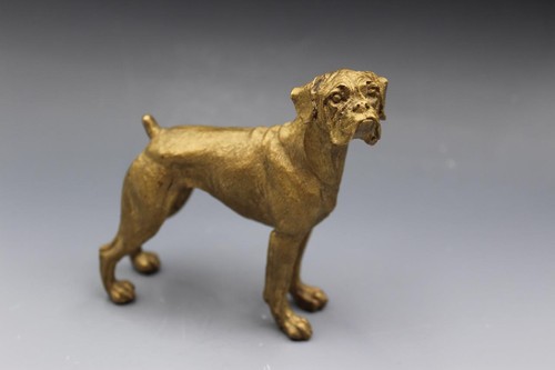 Statuina miniatura bronzo