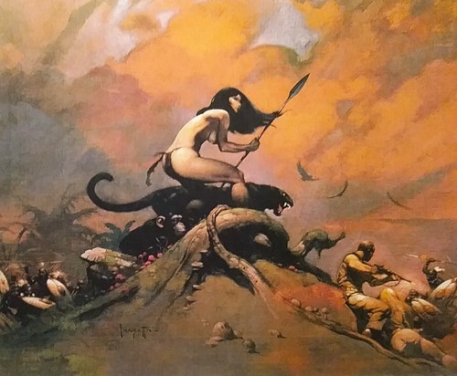 Frazetta luana stampa - frazetta,