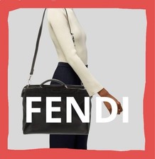 Borsa a tracolla uomo Fendi Selleria Peekaboo in pelle 2 vie originale dal Giappone