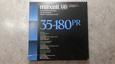 MAXELL XD XL 35-180B PR nastro su bobina di plastica TEAC TANDBERG AKAI REVOX #37