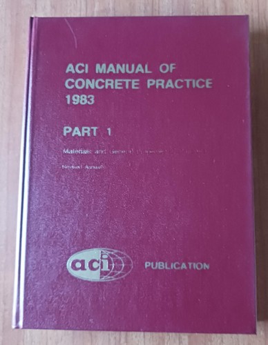 Aci manual concrete - manual,