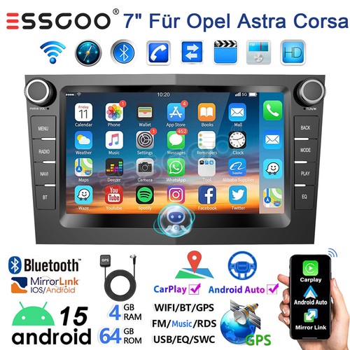 Autoradio gps carplay - gps, 7"