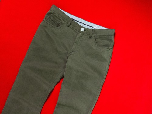 Pantalone uomo brioni oliva - pantalone,