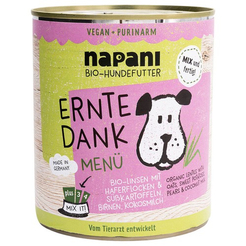 Napani menù cibo umido bio - napani,