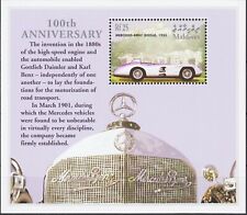 Maldive 2001 Mercedes Benz Auto d'epoca Motori Motori Trasporto m/s MNH