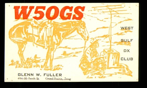Qsl card radio usa - radio,