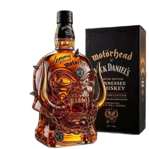 Motorhead teschio vetro whisky - teschio,