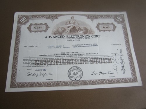 1962 advanced electronics - 1962,