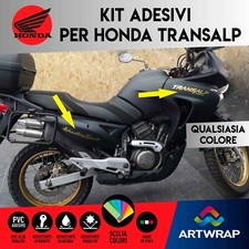 Adesivo Stickers Kit fiancate, serbatoio, fianchi sottosella Transalp Honda