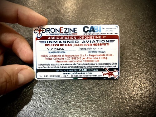 Card assicurazione droni - card,