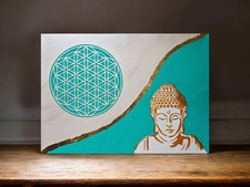 Fiore della Vita con Buddha