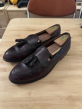 Mocassini Alden Borgogna in