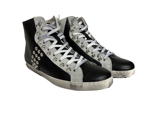 Scarpe sneakers alte uomo nero - scarpe,
