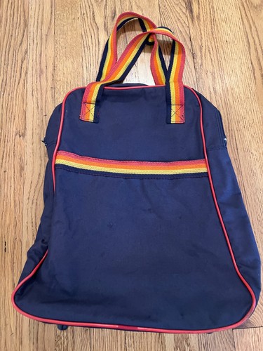 Zaino vintage anni - , blu