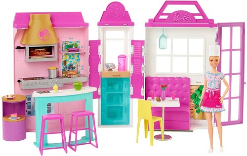 Ristorante barbie con una - barbie,