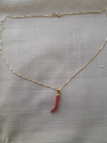 Collana amuleto corno - +,