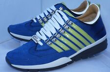 Scarpe Tennis Uomo Dsquared2 Nuove Taglia 43 Sneakers Blu Tessuto Tecnico