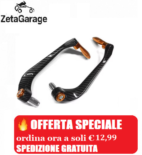 Paraleve moto cnc carbon look - paraleve,