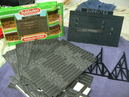 Quadro segnapunti subbuteo - segnapunti,