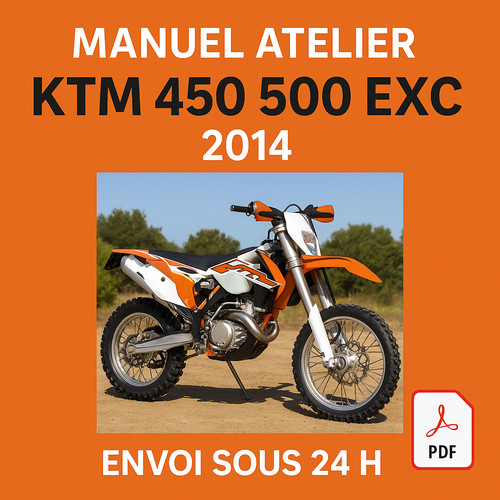 Manuel atelier ktm 450 500 - manuel,